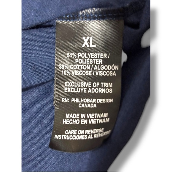 Casual Navy Blue A-Line Tiered Short Sleeve Mini Dress with Crew Neck - Picture 8 of 16